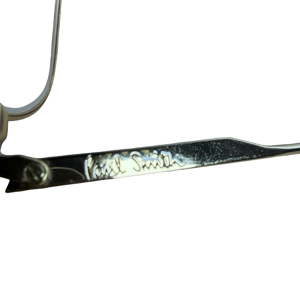 Paul Smith PSOP050 Gold Metal Optical Eyeglass Frames 54 17 140 Made In Italy - Picture 4 of 5